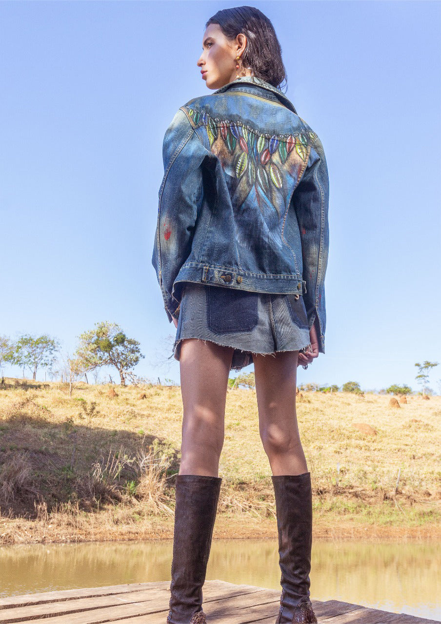 VESTE EN JEAN GUARANI - PAULO DE BRITO